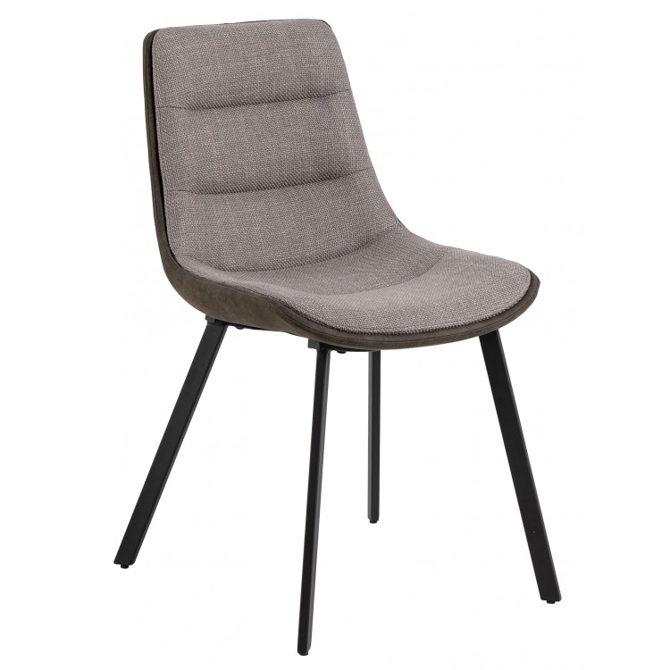 IDA Svjetlosiva Taupe/ Smeđa Antracit boja /(tkanina Basel 34/ Preston 96) - MODERNA, TAPECIRANA STOLICA ZA DNEVNI BORAVAK IDA Svjetlosiva Taupe/ Smeđa Antracit boja /(tkanina Basel 34/ Preston 96) - MODERNA, TAPECIRANA STOLICA ZA DNEVNI BORAVAK