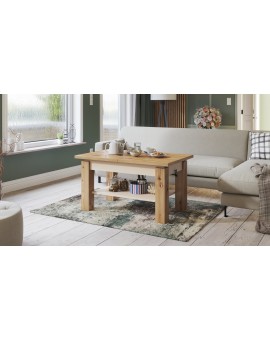ASTORIA dub artisan / béžová, rozkládací konferenční stolek ASTORIA dub artisan / béžová, rozkládací konferenční stolek