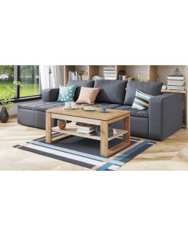 NUO dub artisan / béžová, konferenční stolek