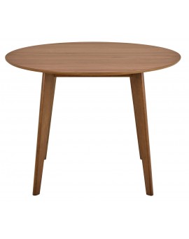 ROXY prírodný orech 105 cm- OKRÚHLY DREVENÝ STÔL DO KUCHYNE/JEDÁLNE RETRO