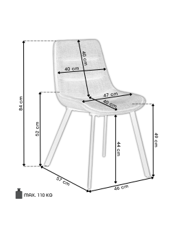 IDA Kremasto Smeđa (tkanina Monza 90/Preston 22) / bež okvir - MODERNO TAPECIRANO STOLICA BOUCLÉ BOHO IDA Kremasto Smeđa (tkanina Monza 90/Preston 22) / bež okvir - MODERNO TAPECIRANO STOLICA BOUCLÉ BOHO
