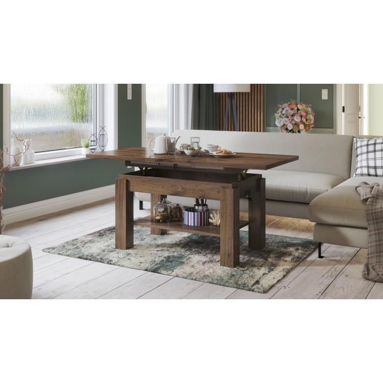 ASTORIA orech elegant, rozkládací konferenční stolek ASTORIA orech elegant, rozkládací konferenční stolek