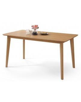 ROXY Prírodný dub, 150cm/80cm - kuchynský/jedálenský stôl RETRO - obdĺžnikový drevený stôl ROXY Prírodný dub, 150cm/80cm - kuchynský/jedálenský stôl RETRO - obdĺžnikový drevený stôl