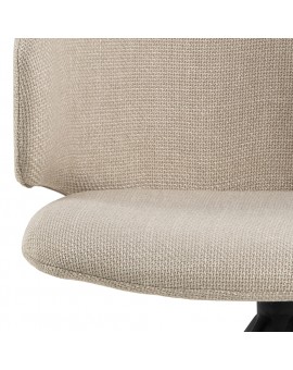 NELA Bež (tkanina Basel 24)/crne noge – MODERNA, TAPECIRANA, OKRETNA STOLICA ZA DNEVNI BORAVAK/BLAGOVAONICU/URED tipa LOFT NELA Bež (tkanina Basel 24)/crne noge – MODERNA, TAPECIRANA, OKRETNA STOLICA ZA DNEVNI BORAVAK/BLAGOVAONICU/URED tipa LOFT