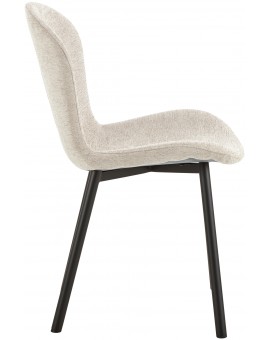 copy of FIORA Béžové (Látka Basel 24) - MODERNÁ ČALÚNENÁ STOLIČKA DO OBÝVAČKY/ JEDÁLNE LOFT