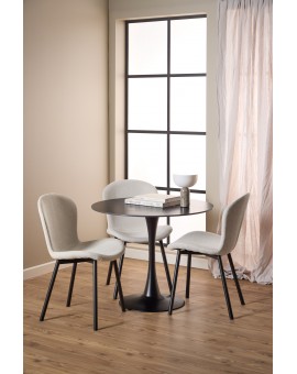 copy of FIORA Béžové (Látka Basel 24) - MODERNÁ ČALÚNENÁ STOLIČKA DO OBÝVAČKY/ JEDÁLNE LOFT