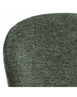 FIORA Zelené (tkanina Apia 352)/čierny rám - MODERNÁ ČALÚNENÁ STOLIČKA DO OBÝVAČKY/ JEDÁLNE LOFT