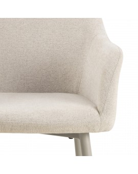 copy of VERA Béžová (látka Basel 24) – MODERNÁ ČALÚNENÁ KRESLOVÁ STOLIČKA DO OBÝVAČKY/JEDÁLNE LOFT