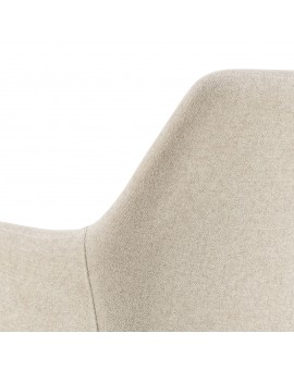 copy of VERA Béžová (látka Basel 24) – MODERNÁ ČALÚNENÁ KRESLOVÁ STOLIČKA DO OBÝVAČKY/JEDÁLNE LOFT