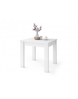 FONTE Bijeli Mat-  KLASIČNI I TRADICIONALNI STOL ZA BLAGOVAONU/ DNEVNU SOBU  85X75 SKLOPIVI DO 130 CM!